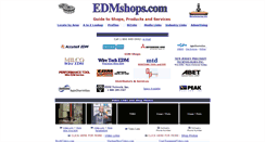Desktop Screenshot of edmshops.com